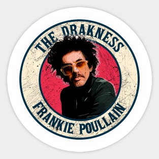 Retro Style Fan Art Design The Drakness // Vintage Frankie Poullain Sticker